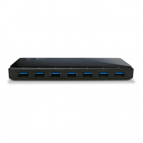 "USB3.0 HUB 7Port TP-Link UH720 SuperSpeed 5Gbit/s aktiv mit Netzteil Black"