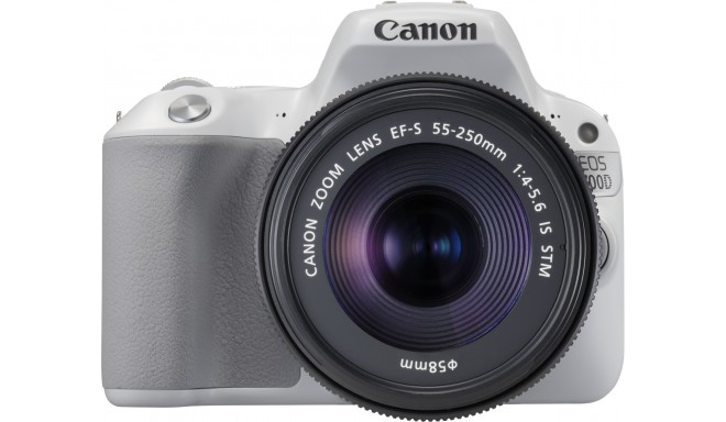 Canon EOS 200D + 18-55mm IS STM, white