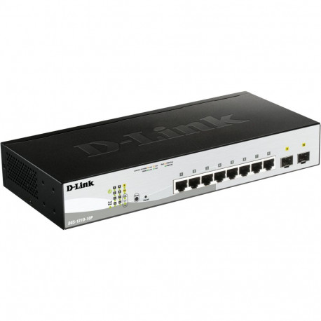 D-Link DGS-1210-10P/E, switch (grey/black)