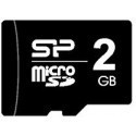 Silicon Power memory card microSD 2GB