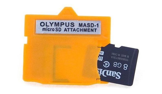 Olympus memory card adapter microSD/xD MASD-1
