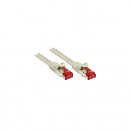 Alcasa RJ45-RJ45, m-m, 0.25m networking cable Grey Cat6 S/FTP (S-STP)