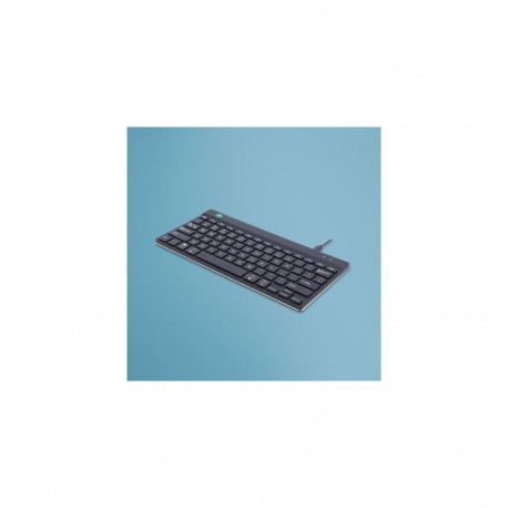 R-Go Tools Ergonomic keyboard R-Go Compact Break, compact keyboard with break software, QWERTY (US),