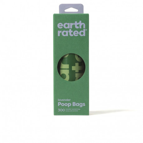 EARTH RATED lemmikloomakottide rull ja doseerija 300u, lavendel