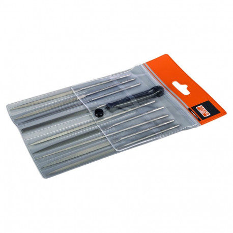 Needle files set of 9pcs 6"/160-1