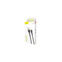 Baseus Lightning Cafule Cable 1.5A 2m Gold + Black (CALKLF-CV1)