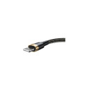 Baseus Lightning Cafule Cable 1.5A 2m Gold + Black (CALKLF-CV1)