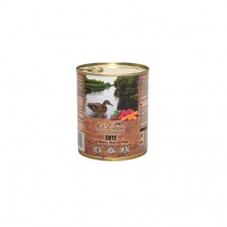 Wet Dog Food - O'CANIS Canned With Duck, Millet And Carrots 800 g
