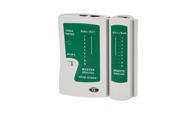 Tester kaabli RJ45, RJ11, RJ12
