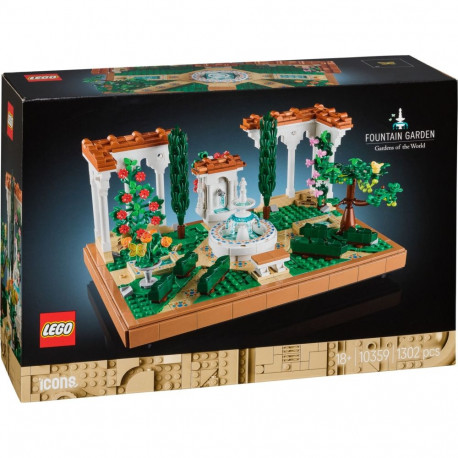 LEGO Icons 10359 aed ja purskkaev