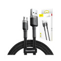 Baseus Cafule Micro USB cable 1.5A 2m (Gray + Black)