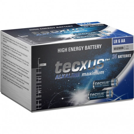 Tecxus LR6/AA (Mignon) Battery, 24 pcs. XXL Box