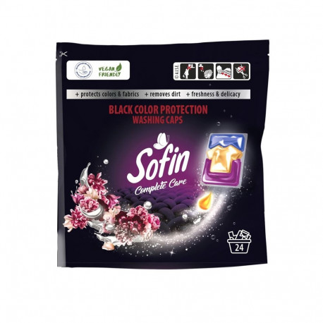 CAPS WASHNG SOFIN CARE&BLACKPROTEC 24PCS