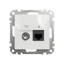 COMPUTER+TV SOCKET SDD111469T WHITE