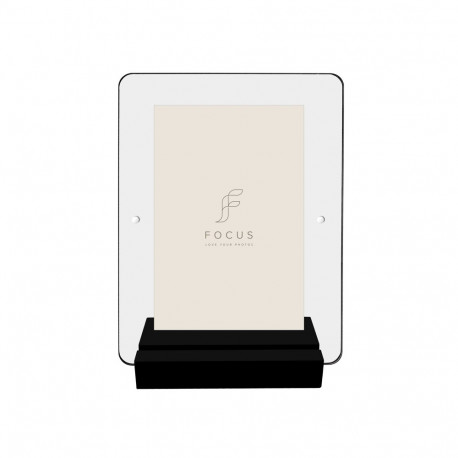 Focus Photo Block Black Acrylic 10x15