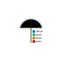 StudioKing Umbrella UBT83 Translucent 100 cm