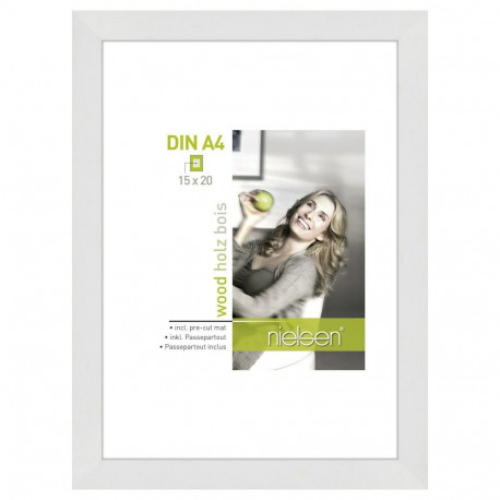 Nielsen Photo Frame 8988047 Apollon White 21x29.7 cm