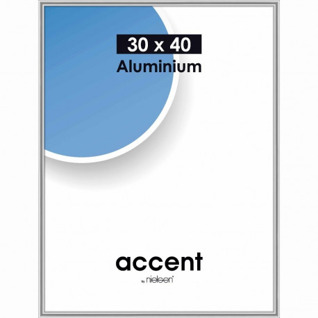 Nielsen Photo Frame 52539 Accent Glossy White 40x50 cm