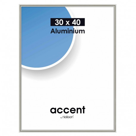 Nielsen Photo Frame 52426 Accent Frosted Black 30x40 cm
