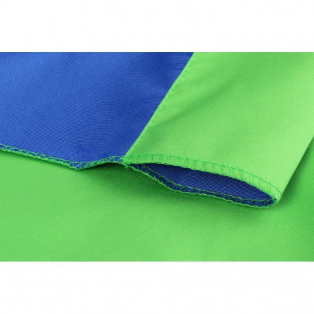 StudioKing Background Cloth 2,7x5 m Blue/Green
