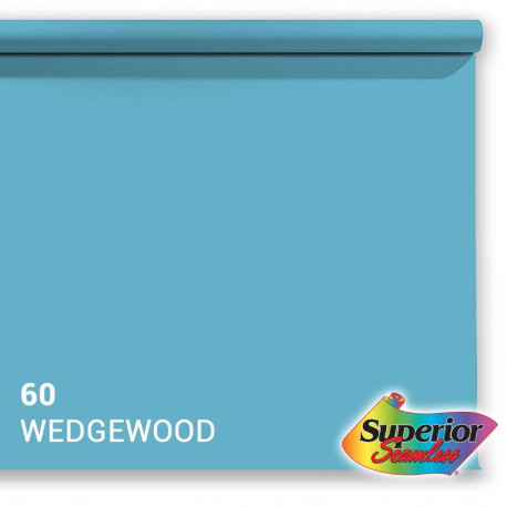Superior Background Paper 60 Wedgewood 2.72 x 11m