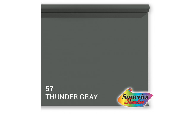 Superior Background Paper 57 Thunder Grey 2.72 x 11m