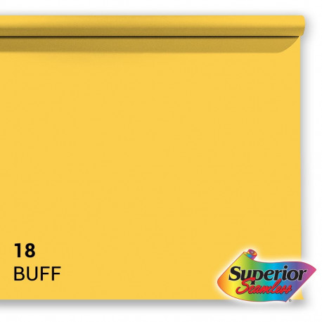 Superior background paper 18 2.72x11m, yellow