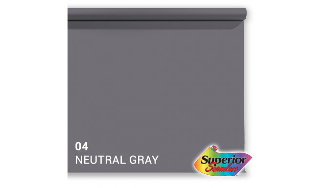 Superior paper background 2.72x11m, 04 neutral grey