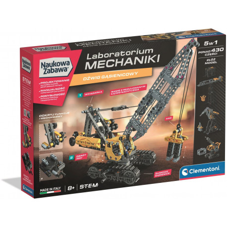 Clementoni constructor Mechanics Laboratory Crane