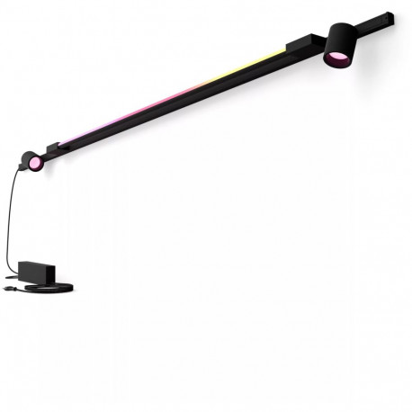 "Philips Hue Perifo Basis-Set Wandl. 2 Spots+Gradient Tube sw"