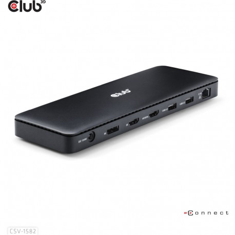 "Club3D Thunderbolt4 12-in-1 Dockingstation 3 Displays St/Bu"