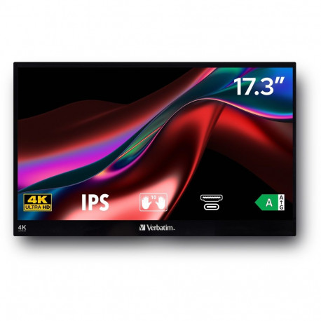 PMT-17-4K monitor 43.9cm (17.3 Zoll) UltraHD/4K IPS puutetundlik HDR, must