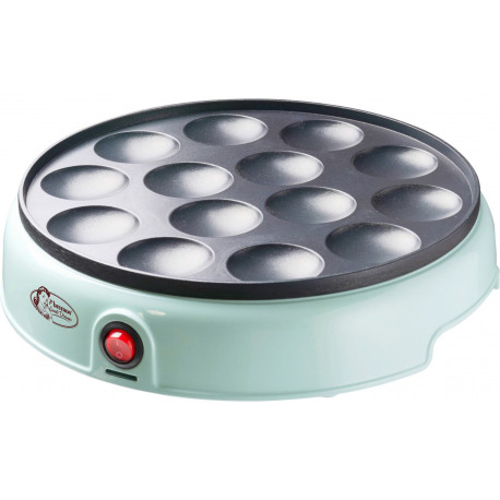 Bestron mini pancake maker APFM700SDM, mint (opened package)