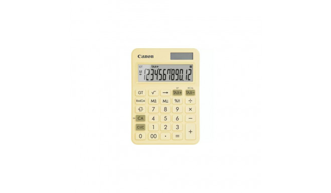 Canon LS-125KB calculator Desktop Basic Yellow