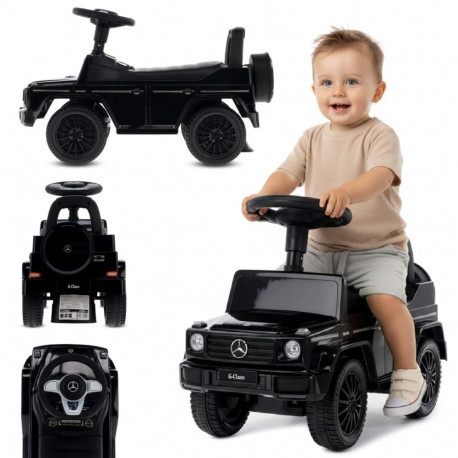 Jeździk pchacz chodzik dla dziecka Mercedes Benz G Klasa czarny