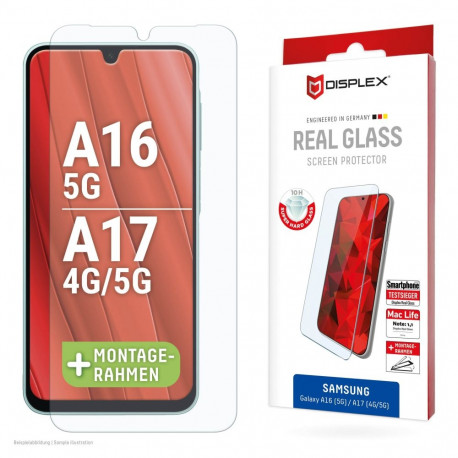 Samsung Galaxy A16 5G/A17 4G/A17 5G Real Screen Glass By Displex Transparent