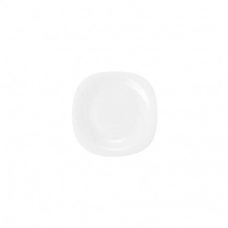 PLATE SQUARE 20.3CM WHITE