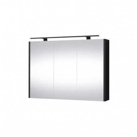 CABINET BATHROOM SV90DL-4 BLACK/GOLD OAK