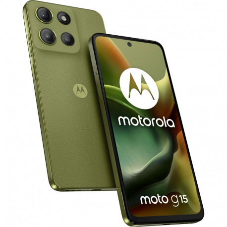 "Motorolamoto g15 Dual-SIM 128GB iguana green"