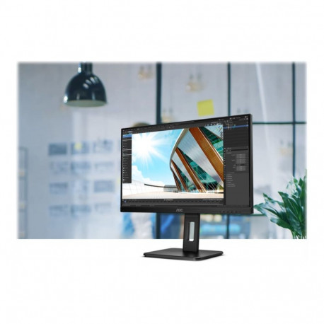 AOC Q24P2Q 23.8" IPS QHD 16:9 75 Hz 4 ms 2560 x 1440 250 cd/m² kõrvaklappide väljund (3.5mm) HDMI-po