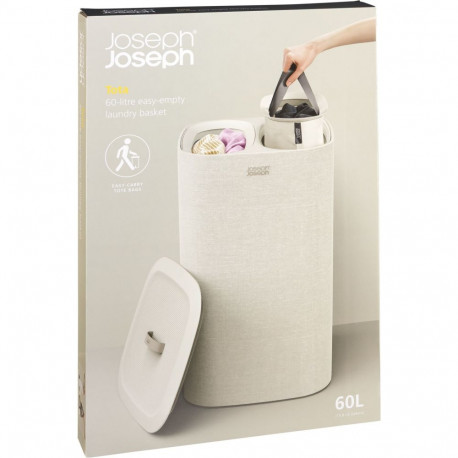 Joseph Joseph Tota 60 l ecru pesukorv