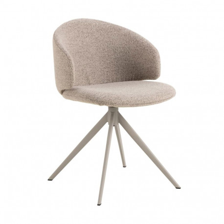 Dining chair ELLA beige/grey
