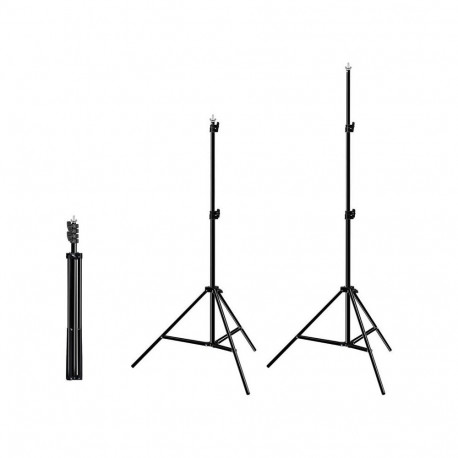 Puluz 2x3m Photo Background Mounting Kit/Stand + 3 Photo Backgrounds PKT5205