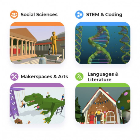 CoSpaces Edu Pro lisakasutaja 1 aasta litsents