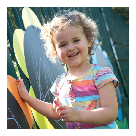 TTS Lillekujulised joonistustahvlid õue