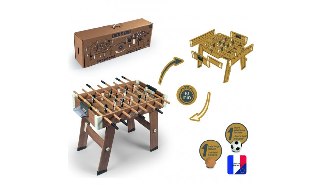 Smoby  puidust lauajalgpalli komplekt