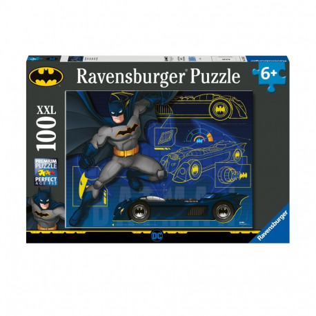 Ravensburger pusle 100 tk Batmani auto skemaatik
