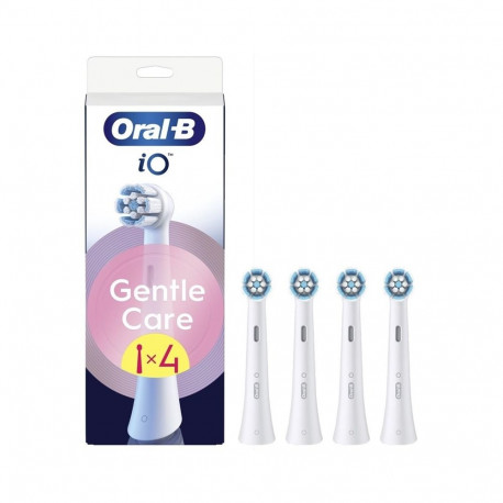 BRUSH HEAD IO 4PCS ORAL-B WHITE