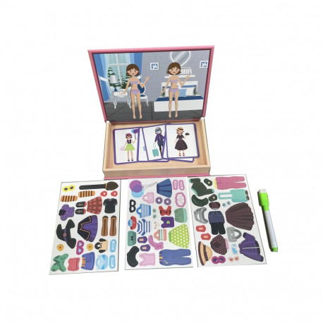 MAGNETIC PUZZLE SET 21.6X4X16.5