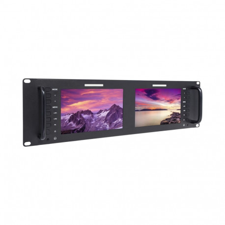 Seetec monitor D71 （Dual 7" 3RU） 2*7 inch